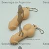 Dildo estirable con cadena